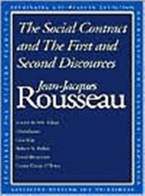 The Social Contract and The First and Second Discourses, Paperback / softback Book