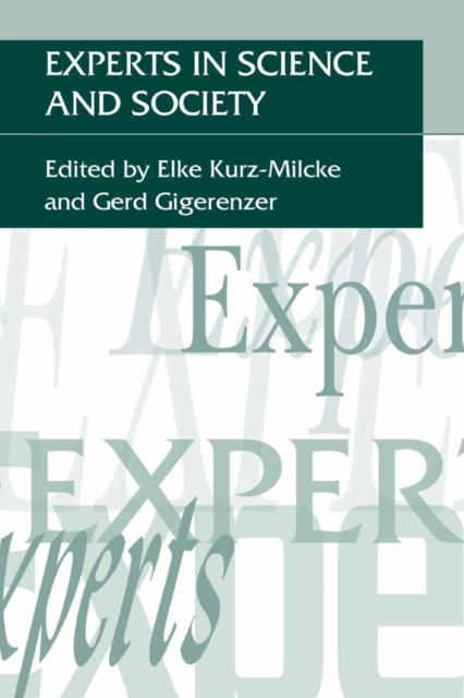 Experts in Science and Society, PDF eBook