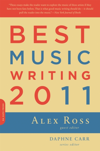 Best Music Writing 2011, Paperback / softback Book