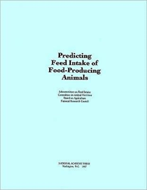 Predicting Feed Intake of Food-Producing Animals, Paperback / softback Book