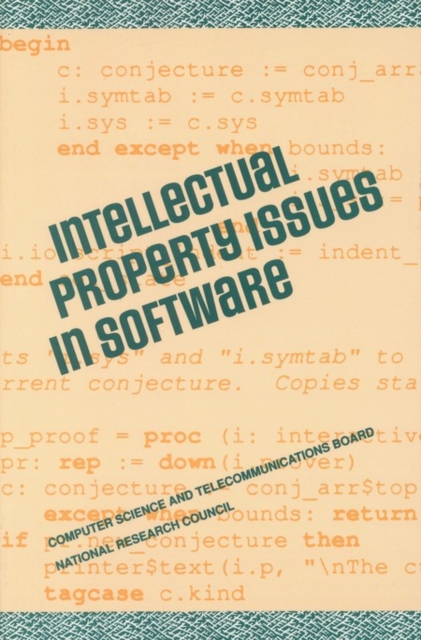Intellectual Property Issues in Software, PDF eBook