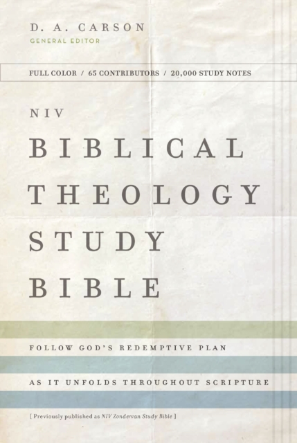 NIV, Biblical Theology Study Bible : Follow God's Redemptive Plan as It Unfolds throughout Scripture, EPUB eBook