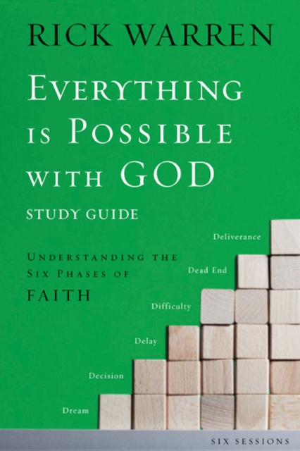 Everything is Possible with God Pack : Understanding the Six Phases of Faith, Mixed media product Book