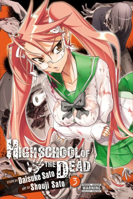 Highschool of the Dead, Vol. 3, Paperback / softback Book