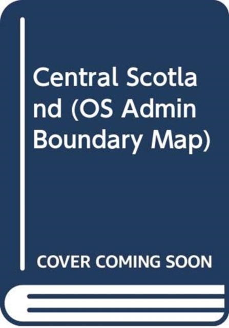 Central Scotland, Sheet map, flat Book