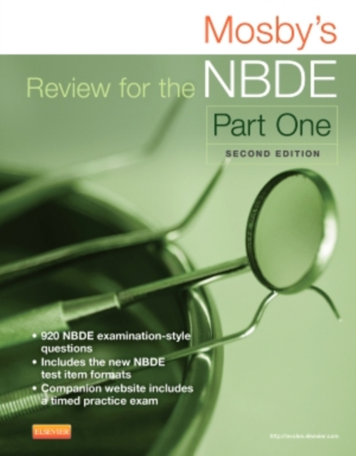 Mosby's Review for the NBDE Part I, Paperback / softback Book