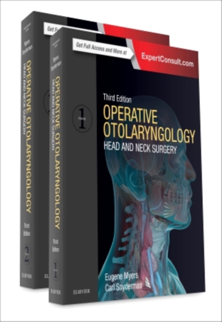 Operative Otolaryngology : Head and Neck Surgery, 2-Volume Set, Hardback Book