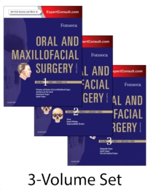 Oral and Maxillofacial Surgery : 3-Volume Set, Mixed media product Book