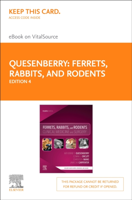 Ferrets, Rabbits and Rodents - E-Book : Ferrets, Rabbits and Rodents - E-Book, EPUB eBook