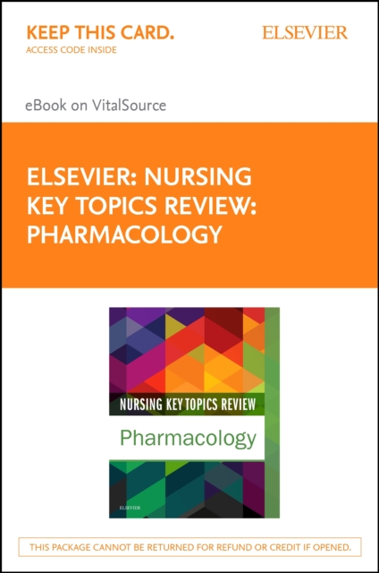 Nursing Key Topics Review: Pharmacology, EPUB eBook