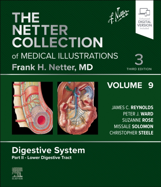 The Netter Collection of Medical Illustrations: Digestive System, Volume 9, Part II - Lower Digestive Tract, Hardback Book