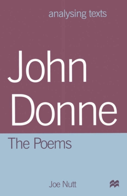 John Donne: The Poems, Paperback / softback Book