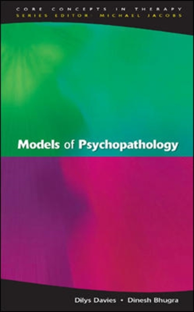 Models Of Psychopathology, Paperback / softback Book