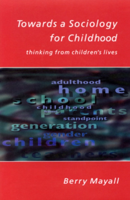 Towards A Sociology For Childhood, Paperback / softback Book