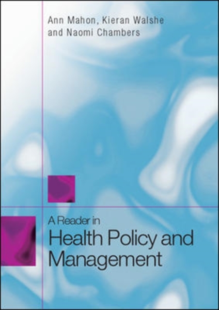 A Reader in Health Policy and Management, Hardback Book