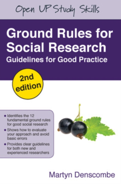 Ground Rules for Social Research, Paperback / softback Book