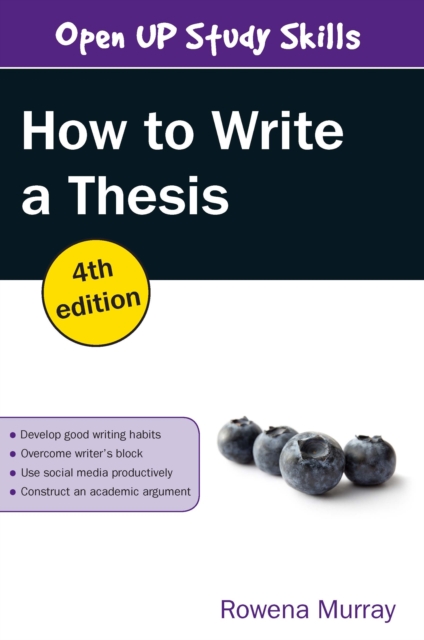 How to Write a Thesis, EPUB eBook