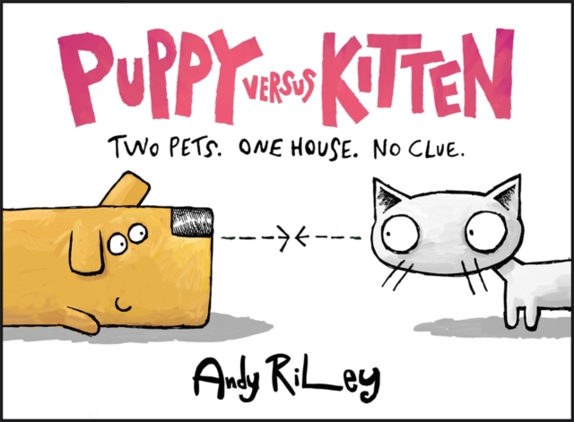 Puppy Versus Kitten, Hardback Book