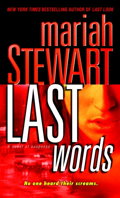 Last Words : A Novel of Suspense, Paperback / softback Book