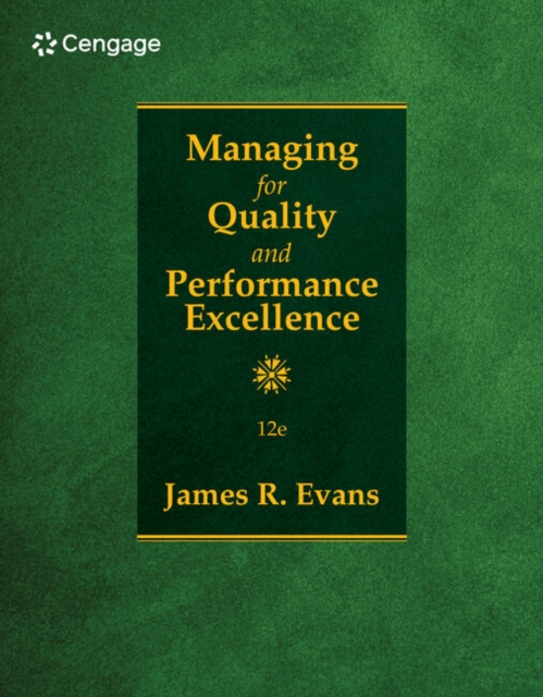Managing for Quality and Performance Excellence, Hardback Book