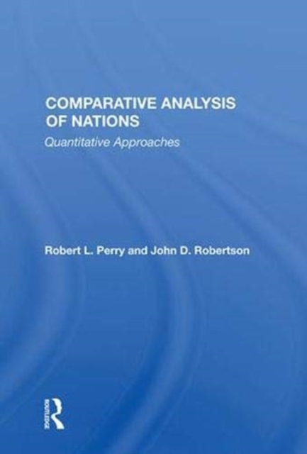 Comparative Analysis Of Nations : Quantitative Approaches, Hardback Book