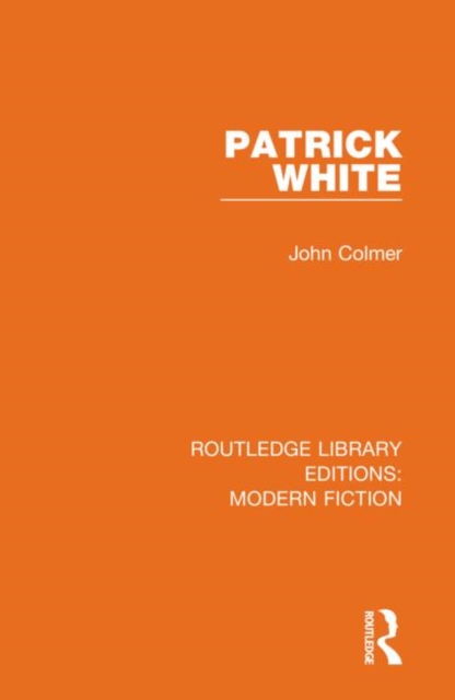 Patrick White, Hardback Book