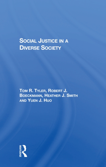 Social Justice in a Diverse Society, Paperback / softback Book