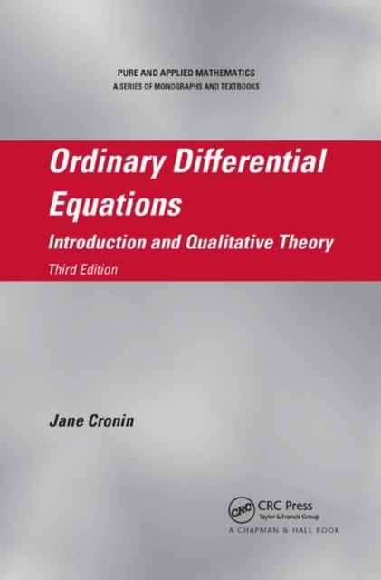 Ordinary Differential Equations : Introduction and Qualitative Theory, Third Edition, Paperback / softback Book