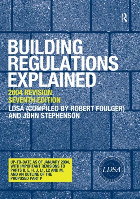 Building Regulations Explained, Paperback / softback Book