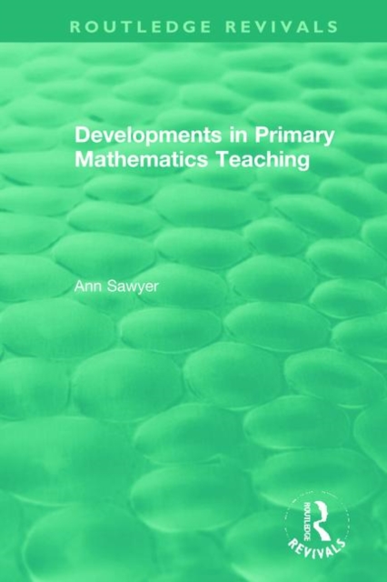 Developments in Primary Mathematics Teaching, Hardback Book