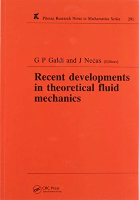 Recent Developments in Theoretical Fluid Mechanics : Winter School, Paseky, 1992, Paperback / softback Book