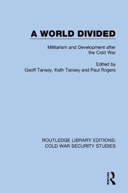 Routledge Library Editions: Cold War Security Studies, Mixed media product Book