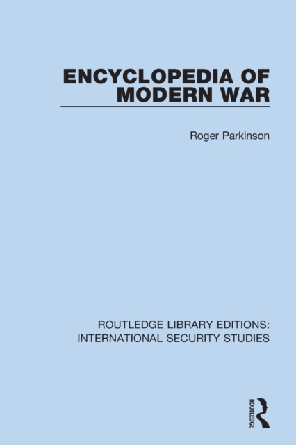 Encyclopedia of Modern War, Paperback / softback Book