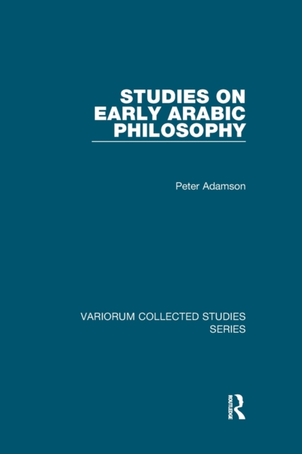 Studies on Early Arabic Philosophy, Paperback / softback Book