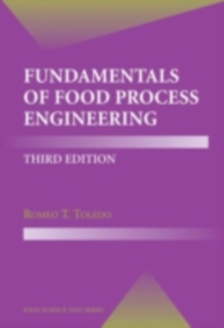 Fundamentals of Food Process Engineering, PDF eBook