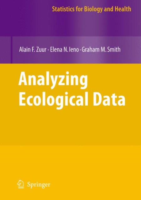 Analyzing Ecological Data, Hardback Book