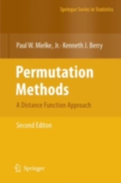 Permutation Methods : A Distance Function Approach, PDF eBook