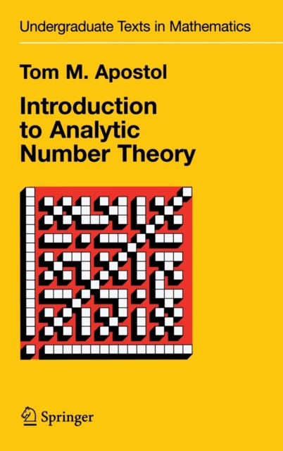 Introduction to Analytic Number Theory, Hardback Book