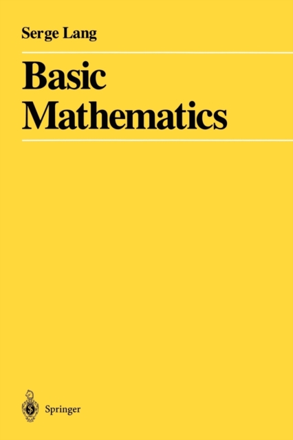 Basic Mathematics, Paperback / softback Book