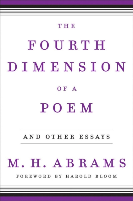 The Fourth Dimension of a Poem : and Other Essays, Hardback Book