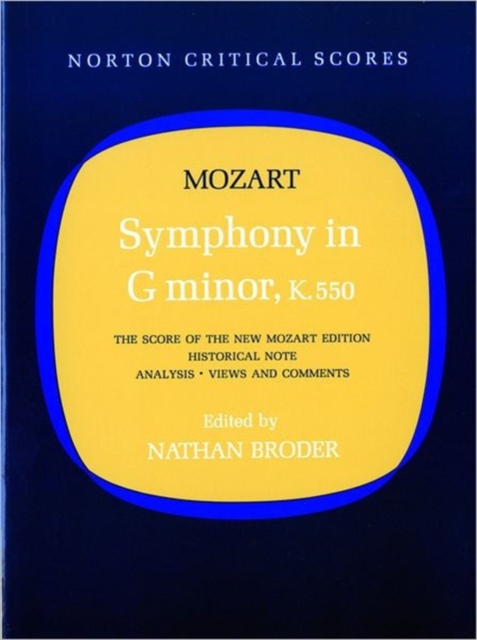 Symphony in G Minor, K. 550, Paperback / softback Book