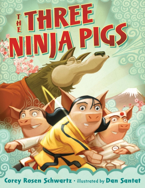 The Three Ninja Pigs, Hardback Book
