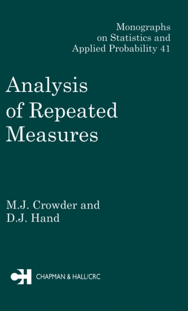Analysis of Repeated Measures, Hardback Book