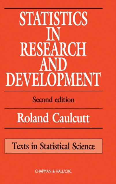 Statistics in Research and Development, Hardback Book