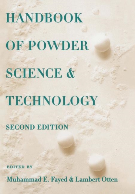 Handbook of Powder Science and Technology, Hardback Book