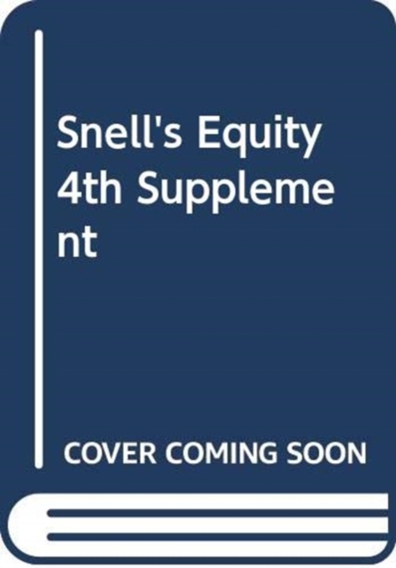 Snell's Equity, Paperback / softback Book