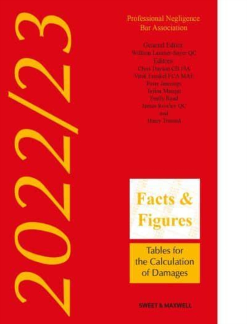 Facts & Figures 2022/23 : Tables for the Calculation of Damages, Paperback / softback Book