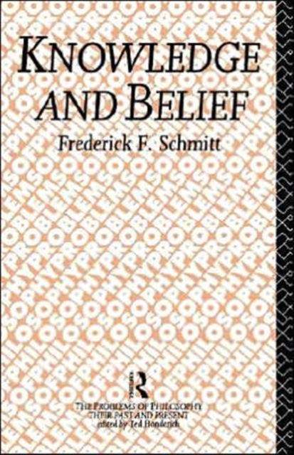 Knowledge and Belief, Hardback Book