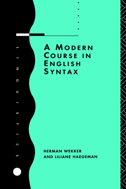 A Modern Course in English Syntax, Paperback / softback Book