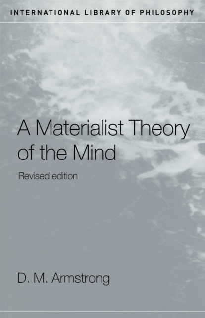 A Materialist Theory of the Mind, Paperback / softback Book
